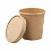 Null 25x Suppenbehälter Suppenbecher Inkl. Deckel Aus Kraftpapier 400ml FSC®