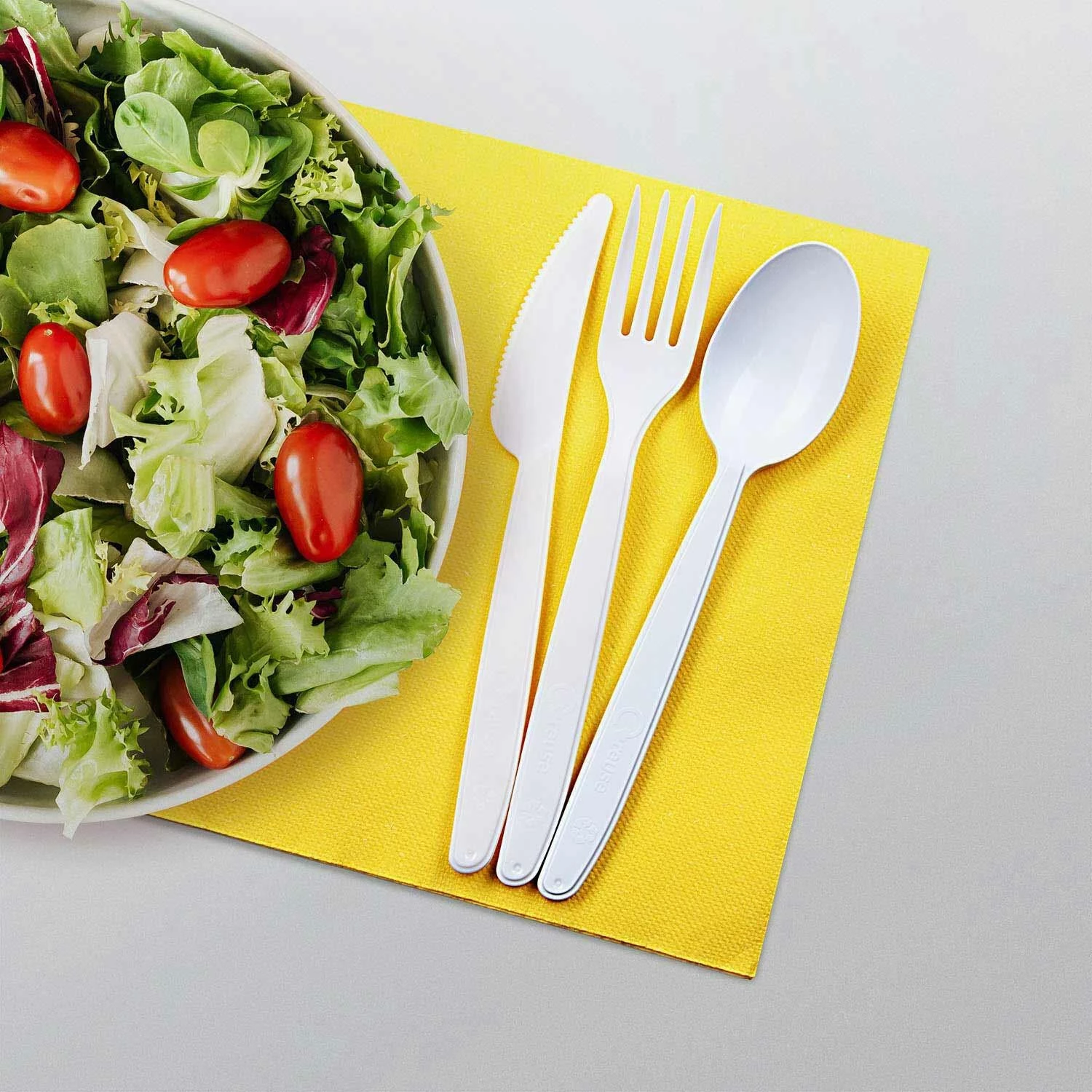 Null 500x Mehrweg Kaffeelöffel 13 Cm Weiß Wiederverwendbar 125 Waschzyklen PP – Bild 6