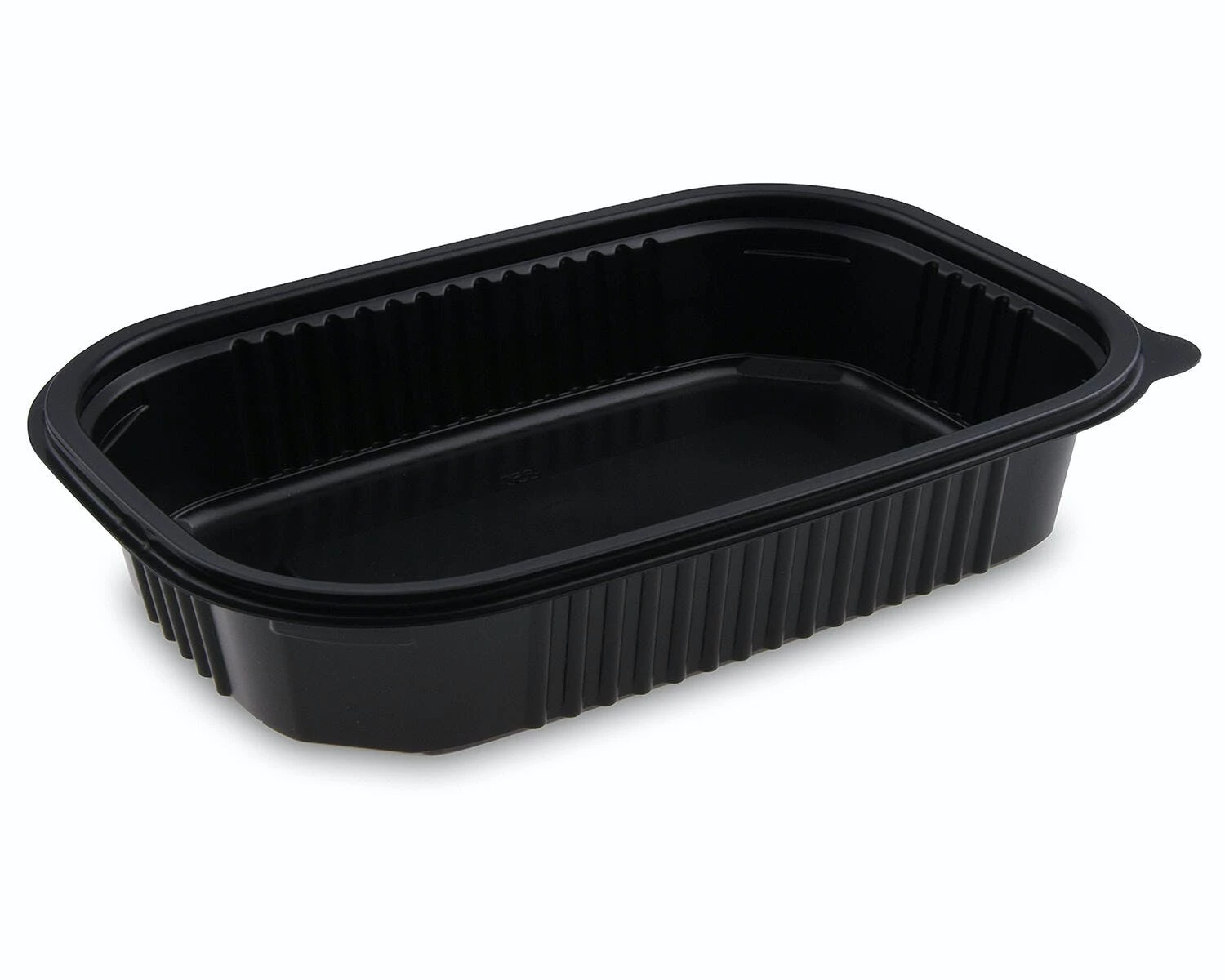 Null 250x Mikrowellenschalen Schwarz 'M' 850 Ml - 22x15x4,5 Cm – Bild 2