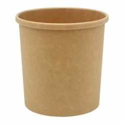 Null 500x Suppenbecher Kraftpapier 500 Ml 16 Oz Braun