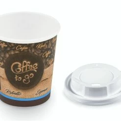 Null 100x Coffee To Go Becher Espresso Ristretto Mit Trinkdeckel 80 Ml 110 Ml