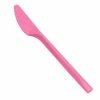 Null 20 Party-Messer Plastik Rosa