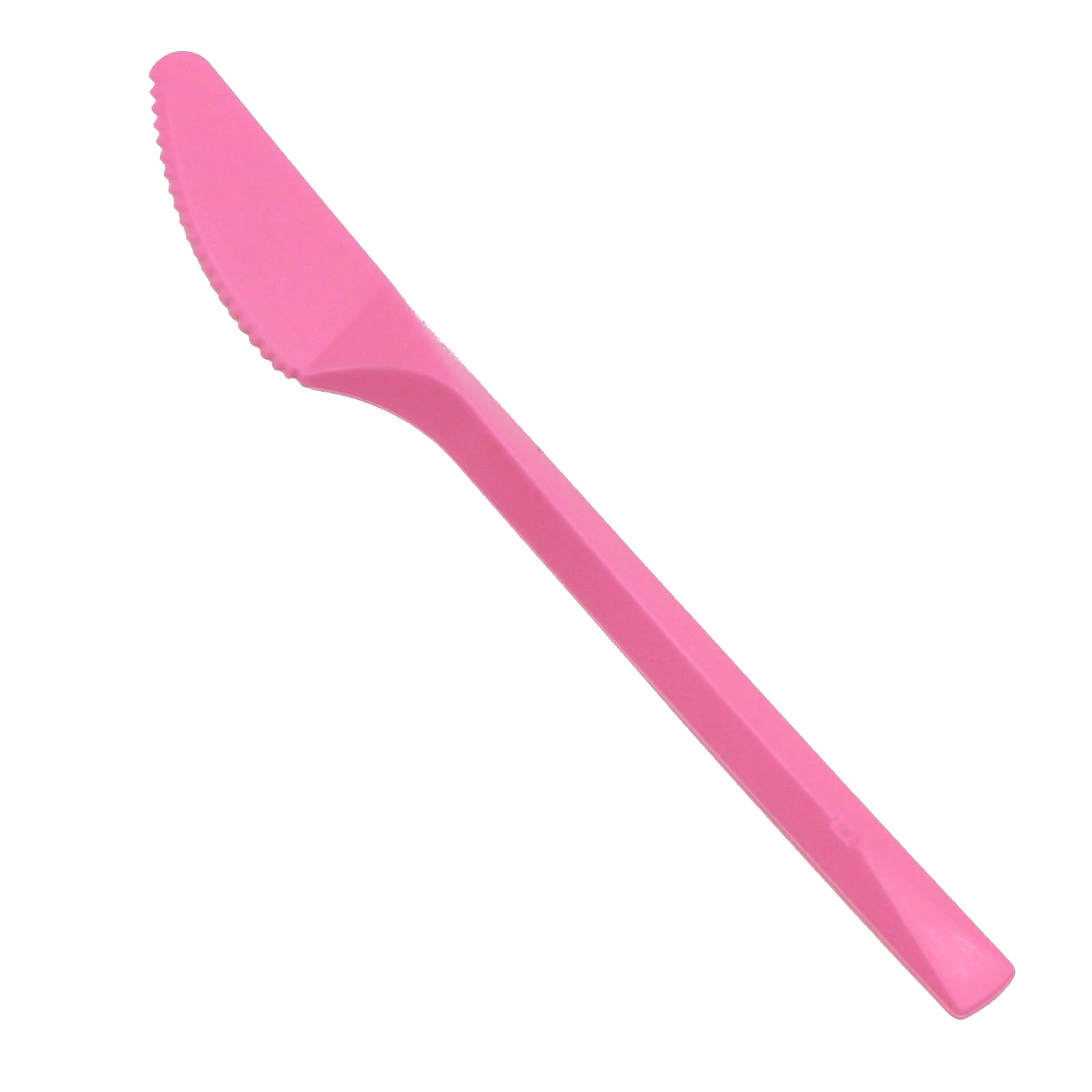 Null 20 Party-Messer Plastik Lila – Bild 2