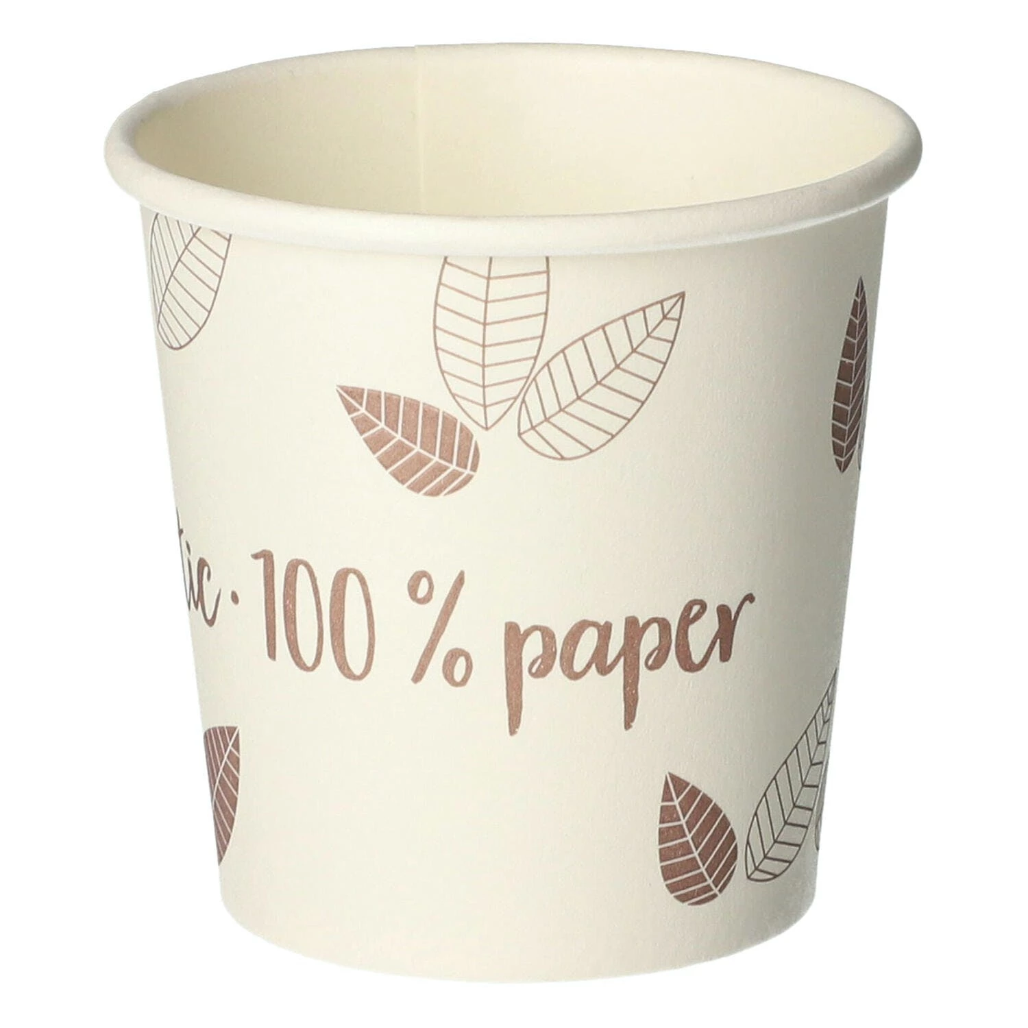 Null 250x BIO Heißgetränke Trinkbecher Coffee To Go Unbeschichtet Grün 300ml – Bild 5