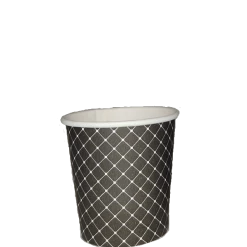 Null Belux Pappbecher 100ml (4oz) Braun