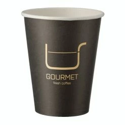 Null 400x Kaffeebecher CoffeeToGo Pappbecher Design GOURMET Fresh Coffee 300ml