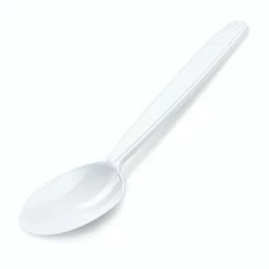 Null 500x Mehrweg Löffel 18,5 Cm Weiß Wiederverwendbar 125 Waschzyklen PP