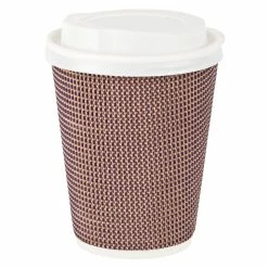 Null 100x Premium Doppelwand Kaffeebecher CoffeeToGo Mit Trinkdeckel 300/420ml