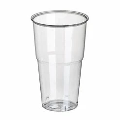 Null BIO Becher "Cool" Aus PLA 0,4 L 50 Stück Kompostierbar Trinkbecher Einwegbecher PLA-Becher