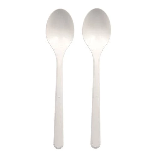 Null 1000 Löffel (Mehrweg), Bio-PP, 18,5 Cm, Weiss, Extra Stabil â Bild 2