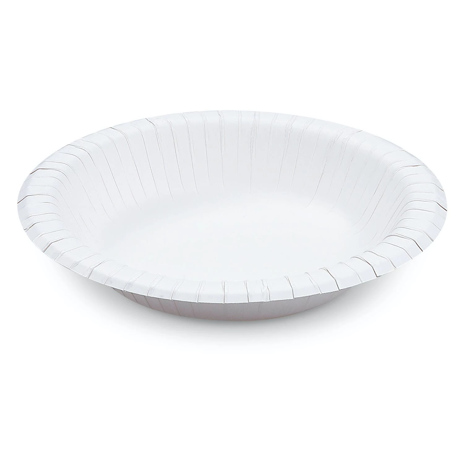 Null 50x BIONATURE Pappschale Weiß Rund Ø 20 Cm 480ml Recycling