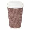 Null 100x Premium Doppelwand Kaffeebecher CoffeeToGo Mit Trinkdeckel 400/510ml