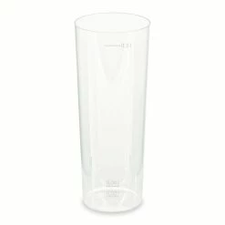 Null 100x Mehrwegbecher Pfandbecher Longdrink PP Klar Eichstriche 2 Cl 4cl 0,3l