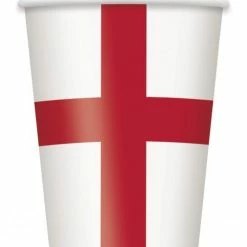 Null England `Georgskreuz` 8 Becher