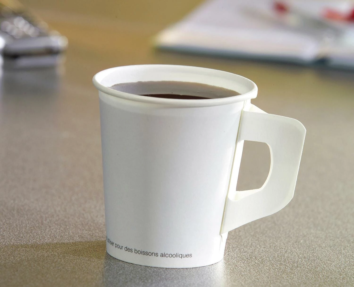 Null 2000x Henkelbecher Kaffeebecher Weiß Pappe Beschichtet 180 Ml – Bild 6