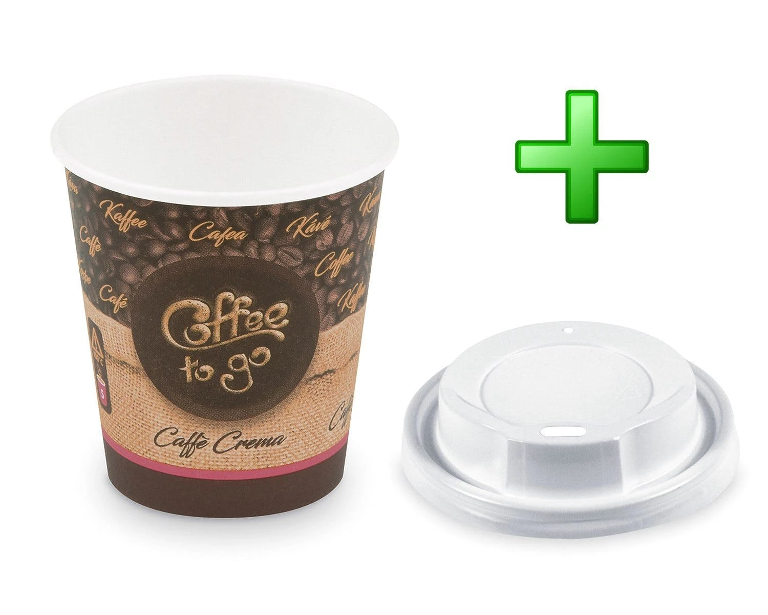 Null 100x Coffee To Go Becher Espresso Ristretto Mit Trinkdeckel 80 Ml 110 Ml – Bild 7