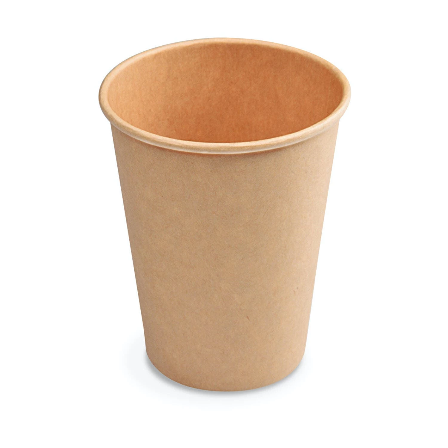 Null 50x Heiß- Und Kaltgetränkebecher Pappbecher Braun 350ml 420ml 'L' Ø 90mm