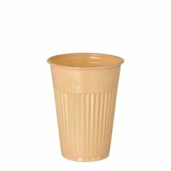 Null 3000 Thermo-Automatenbecher, PS 0,18 L à 7,03 Cm · 9 Cm Beige Plastikbecher