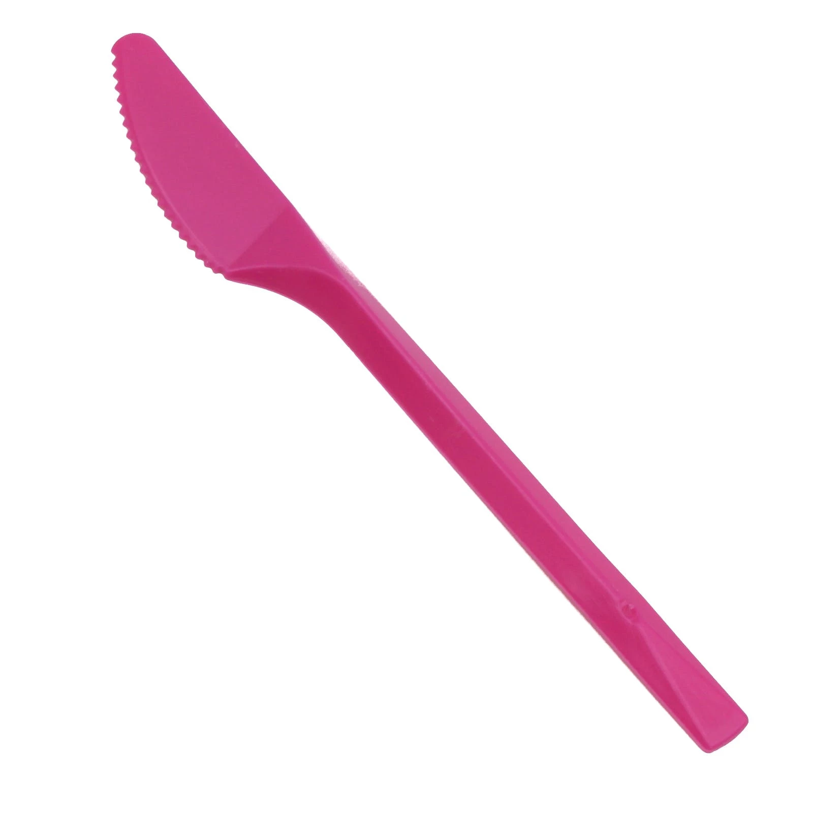 Null 20 Party-Messer Plastik Rot – Bild 5