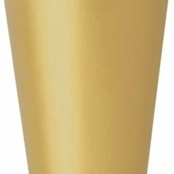 Null 8 Becher Gold