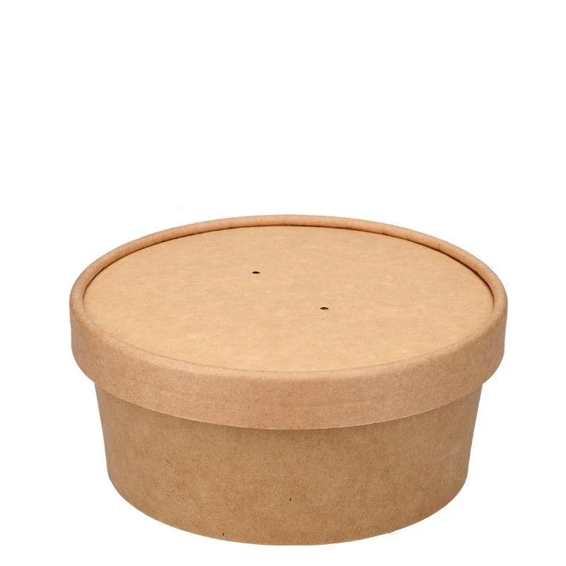 Null 100x BIONATURE Snackschalen Kraft Braun M. Fettbarriere 13,5x11x4,5cm 500ml – Bild 7