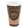 Null 50x Kaffeebecher XL 'Coffee To Go' Latte Macchiato Cappuccino 400ml 510ml