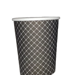 Null Belux Pappbecher 200ml (8oz) Braun