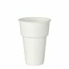 Null 1000 Thermobecher, PP 0,25 L Ø 7,8 Cm · 10,8 Cm Weiss Heißgetränk Glühweinbecher Kaffee Becher