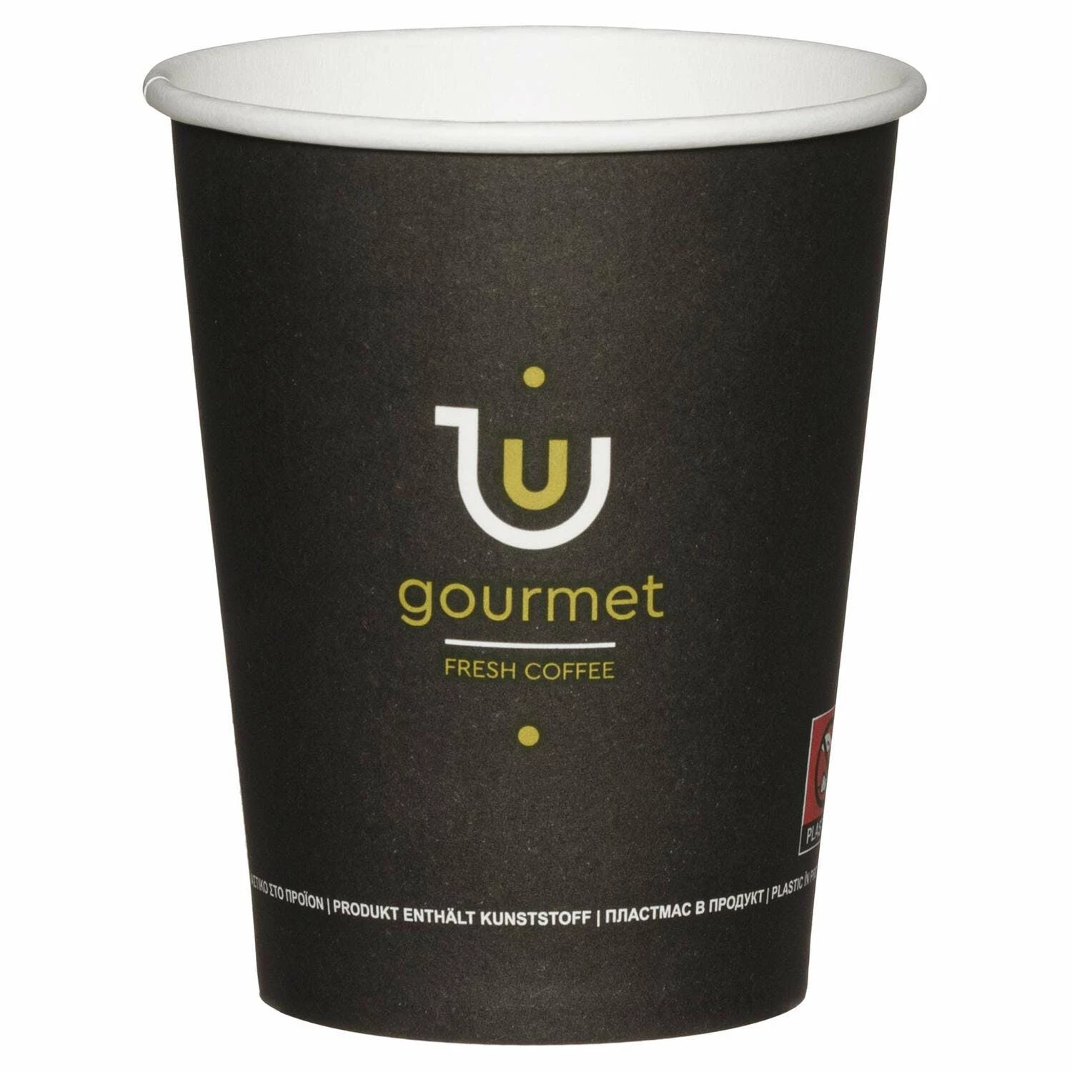 Null 400x Kaffeebecher CoffeeToGo Pappbecher Design GOURMET Fresh Coffee 300ml – Bild 4