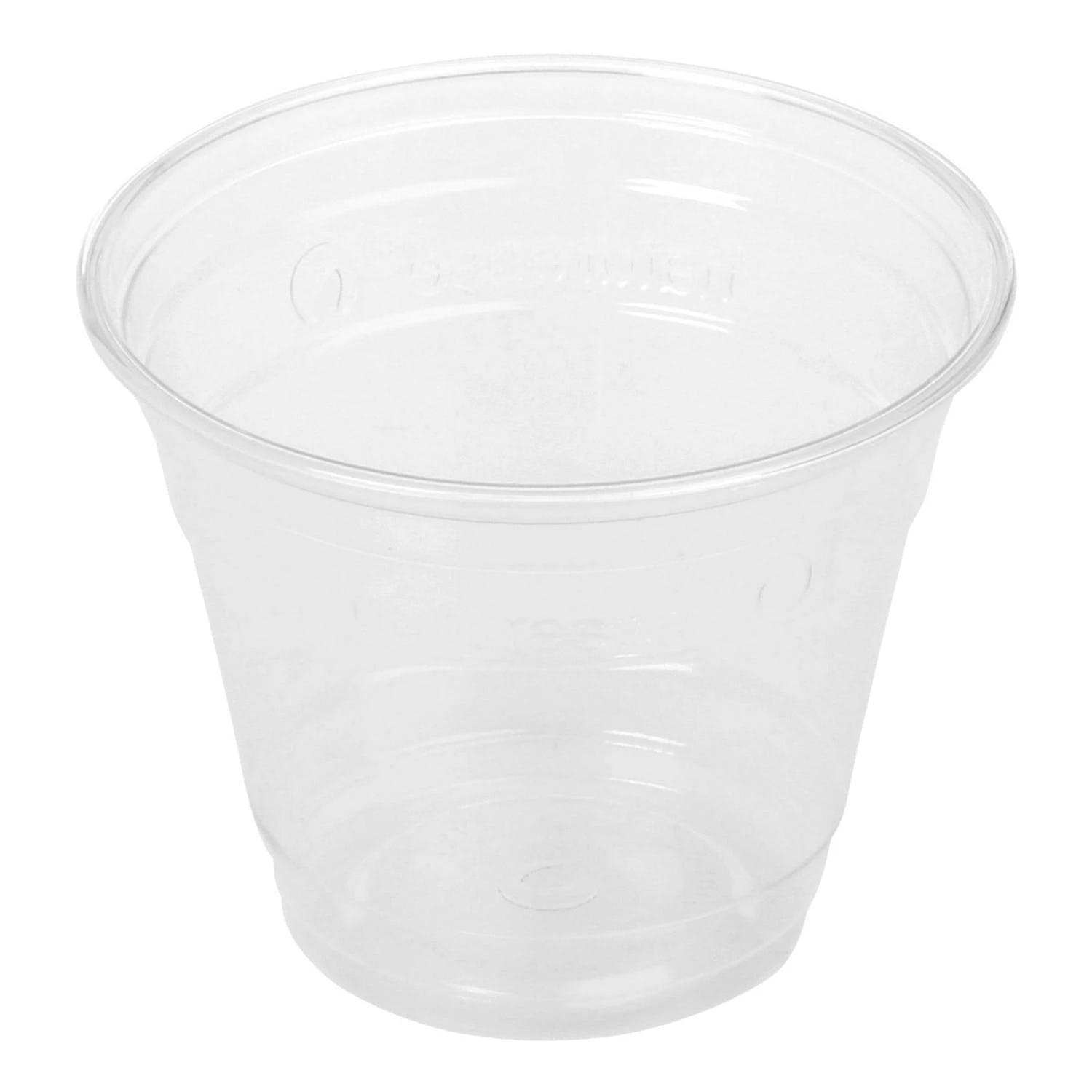 Null 50x BIO Trinkbecher 400 Ml Eichstrich Ø 96 Mm Bio-Kunststoff (PLA) – Bild 3