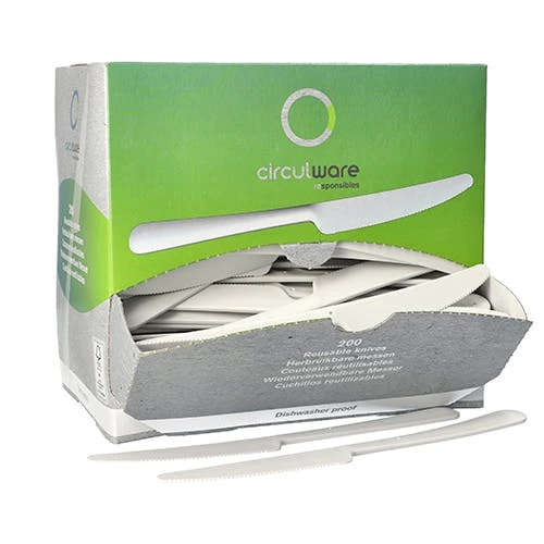 Null 600 Löffel (Mehrweg), Bio-PP 19,7 Cm Schwarz, Extra Stabil, In Spenderbox – Bild 5