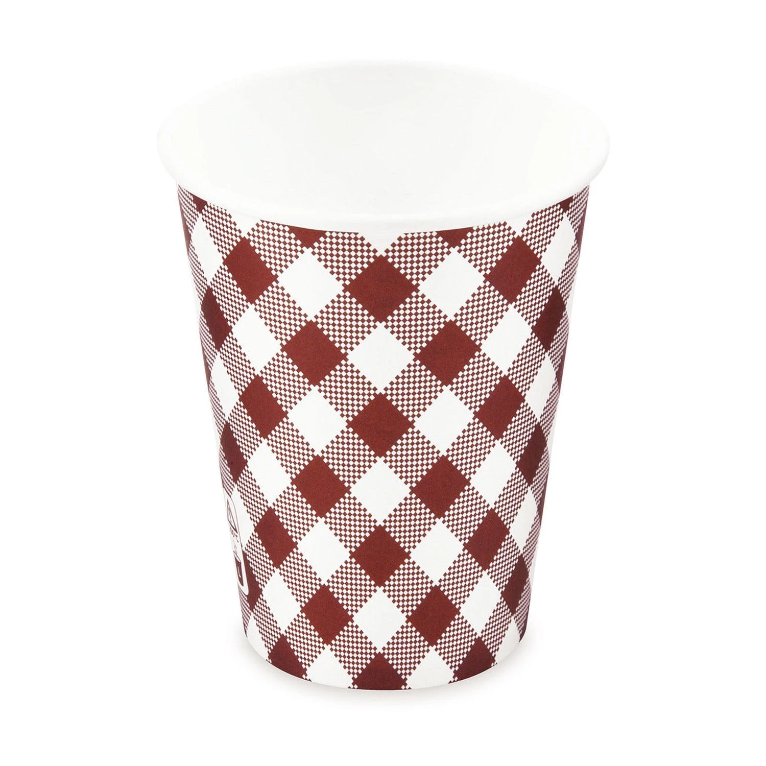 Null 50x Heiß- Und Kaltgetränkebecher Pappbecher Braun 350ml 420ml 'L' Ø 90mm – Bild 4