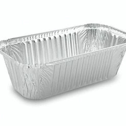 Null 100x Alu-Servierschale Aluschale Menüschale Grillschale 1500ml 252x132x70mm