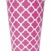 Null 6 Becher Quatrefoil Pink