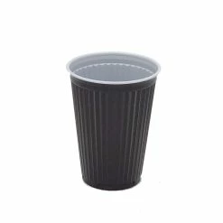 Null 3000x Automaten-Becher PS 0,18 L Braun/weiß