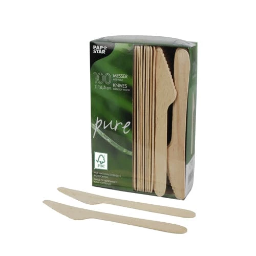 Null 500x PAPSTAR 'pure' Holz Kaffeelöffel 11 Cm – Bild 7