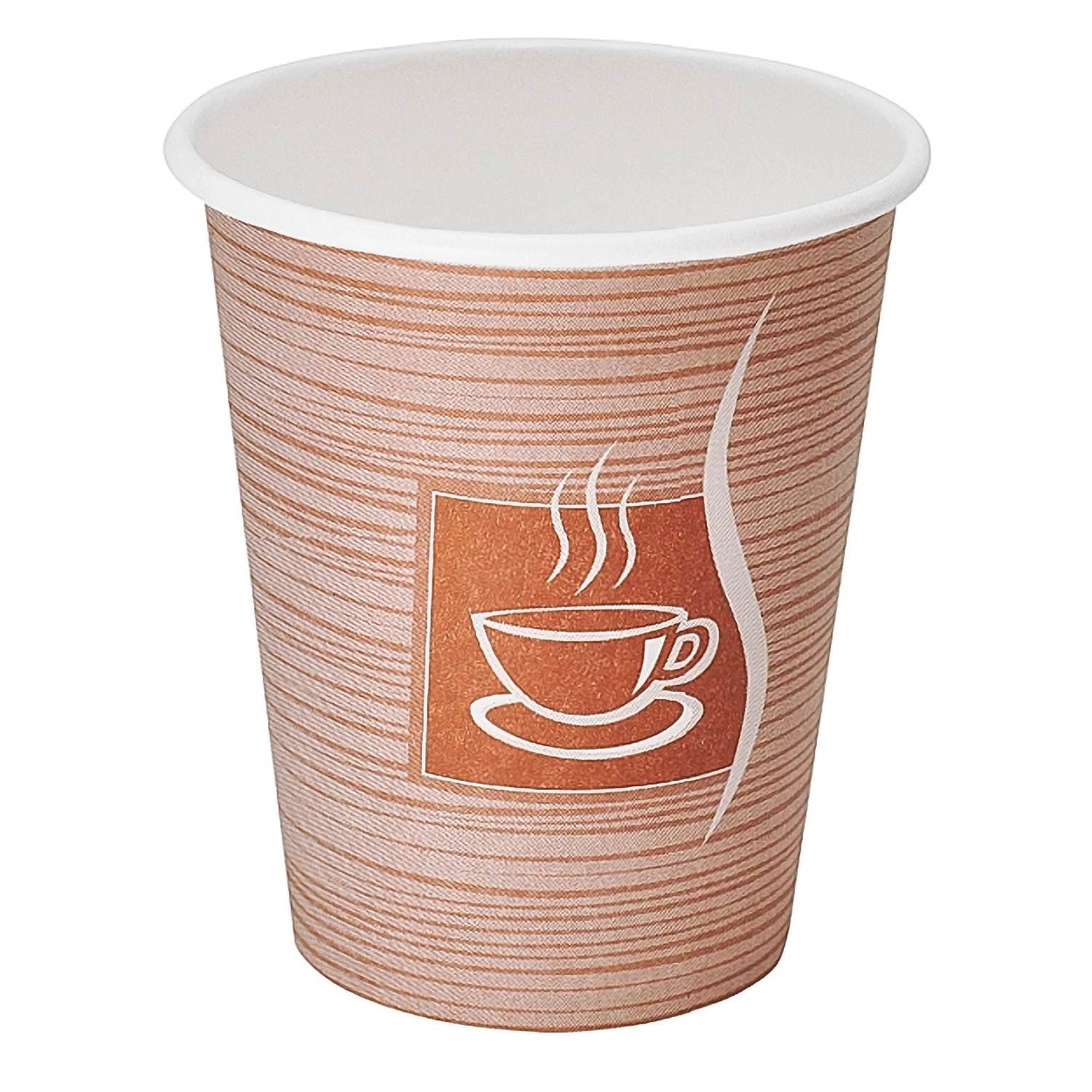 Null 400x Heißgetränkebecher Pappbecher Winterdesign Schneeflocken 200 Ml – Bild 3