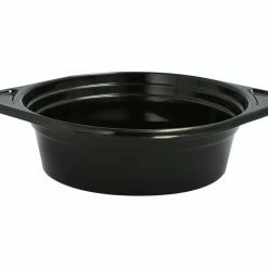 Null 60x Mehrwegschalen Snack- Und Suppenschalen 500 Ml Ø15,6 Cm Schwarz