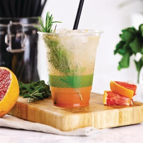 Null Fiesta Green Kompostierbare KaltgetrĂ€nkebecher Aus PLA 56,8cl â Bild 5