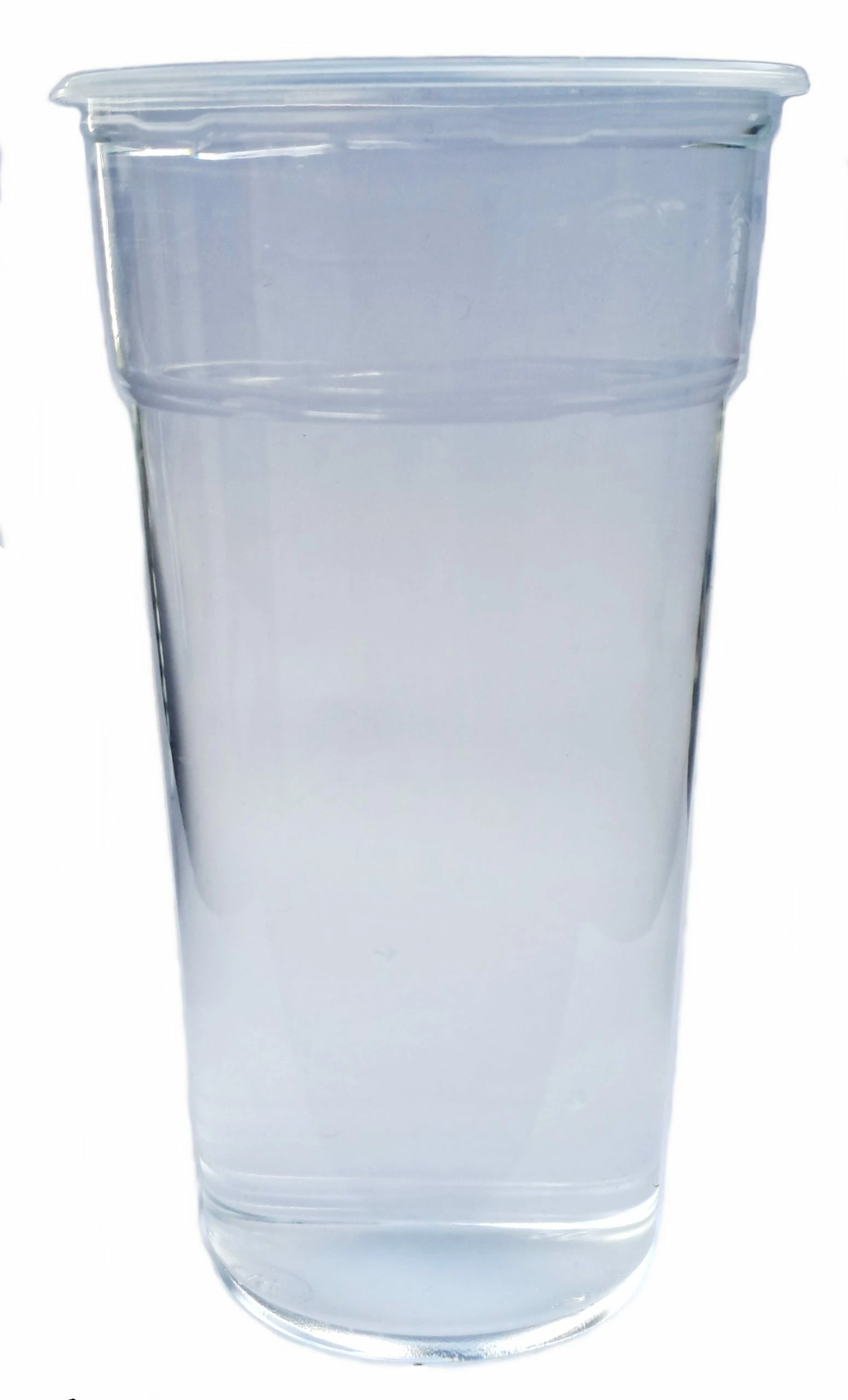 Null PP Ausschankbecher Transparent 16 Oz/450 Ml 0,4 L Füllstrich – Bild 4