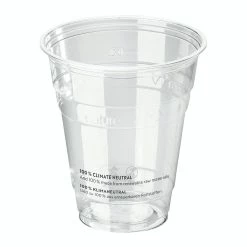 Null 100x BIO Trinkbecher 300 Ml Eichstrich Ø 96 Mm Bio-Kunststoff (PLA)