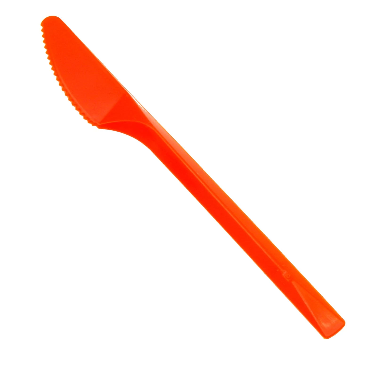 Null 20 Party-Messer Plastik Rot – Bild 2