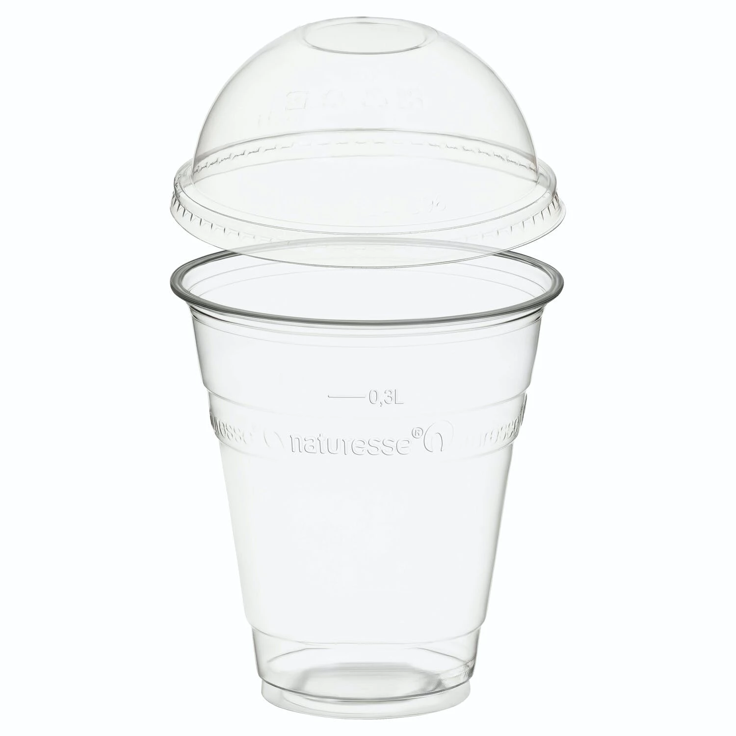 Null 250x BIO Heißgetränke Trinkbecher Coffee To Go Unbeschichtet Grün 300ml – Bild 6