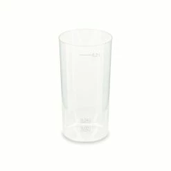 Null 100x Mehrwegbecher Pfandbecher Longdrink PP Klar Eichstriche 2 Cl 4cl 0,2 L