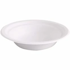 Null NATURE Star Zuckerrohr-Schale, Rund, 460 Ml, Weiß