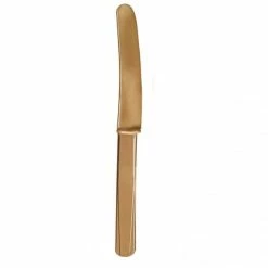 Null 24 Plastik Messer Gold