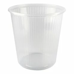 Null 1000x Verpackungsbecher PP 500 Ml Ø 100 Mm Rund Transparent